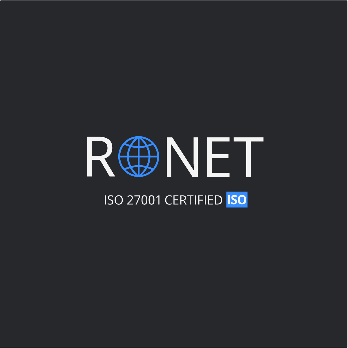 Ronet ISO Certification OpenReel