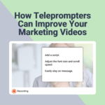 How Teleprompters Can Improve Your Marketing Videos